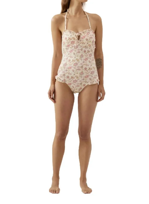 Bayo One Piece In Cream Bucolia Fields