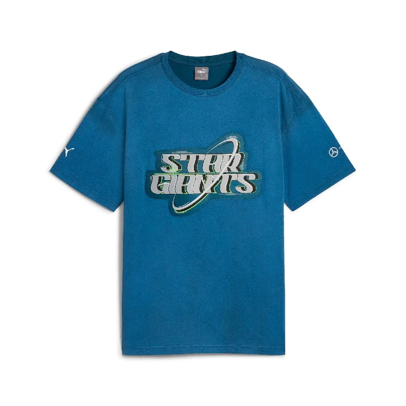 PUMA Men's Mercedes-AMG Petronas F1 Team Crews Go Summer Tee