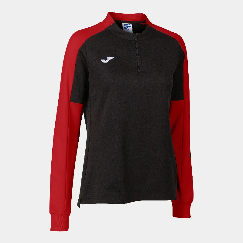 Joma Eco-Championship Ladies Sweatshirt (Black/Red)