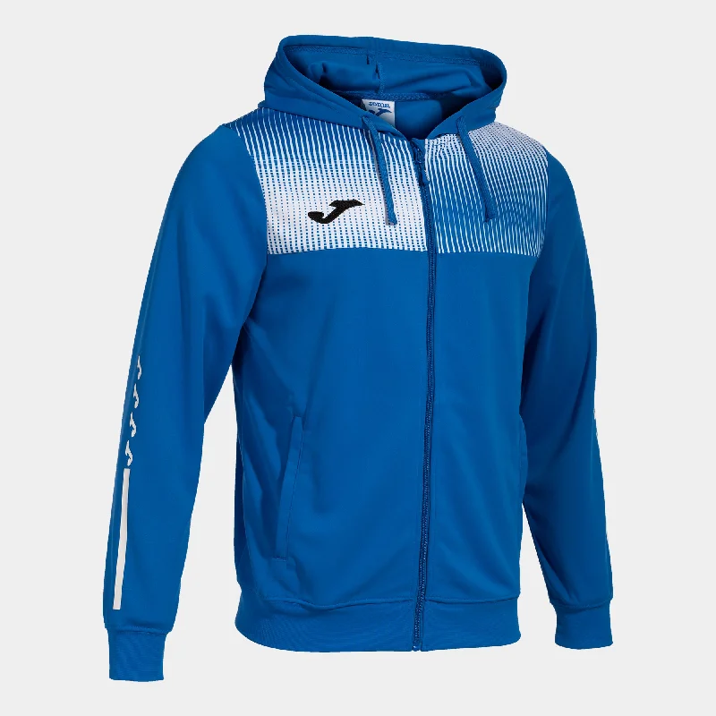 Joma Eco-Supernova Ladies Hoodie Jacket (Royal/White)