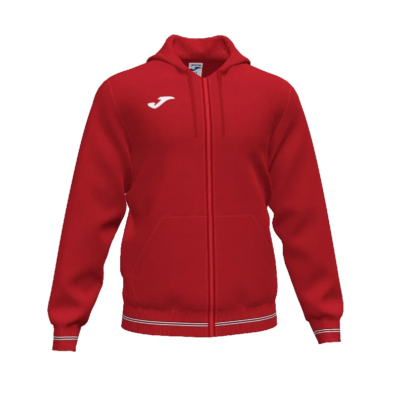 Joma Campus III Full Zip Hoodie (Red)