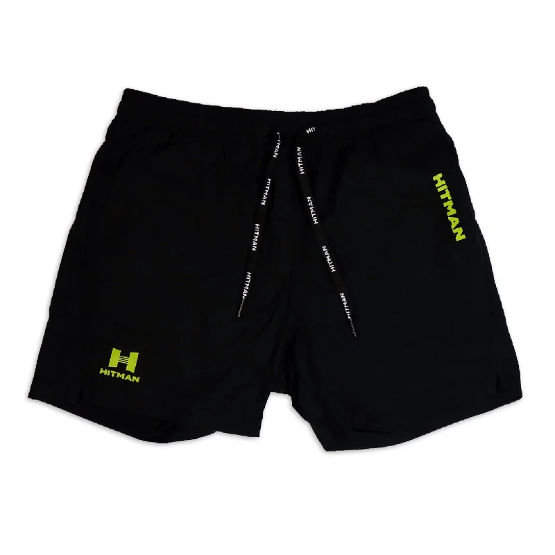 Fluorescent Yellow Gym Shorts