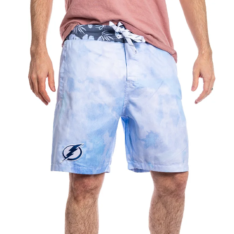 Tampa Bay Lightning Blue Watercolour Boardshorts for Men