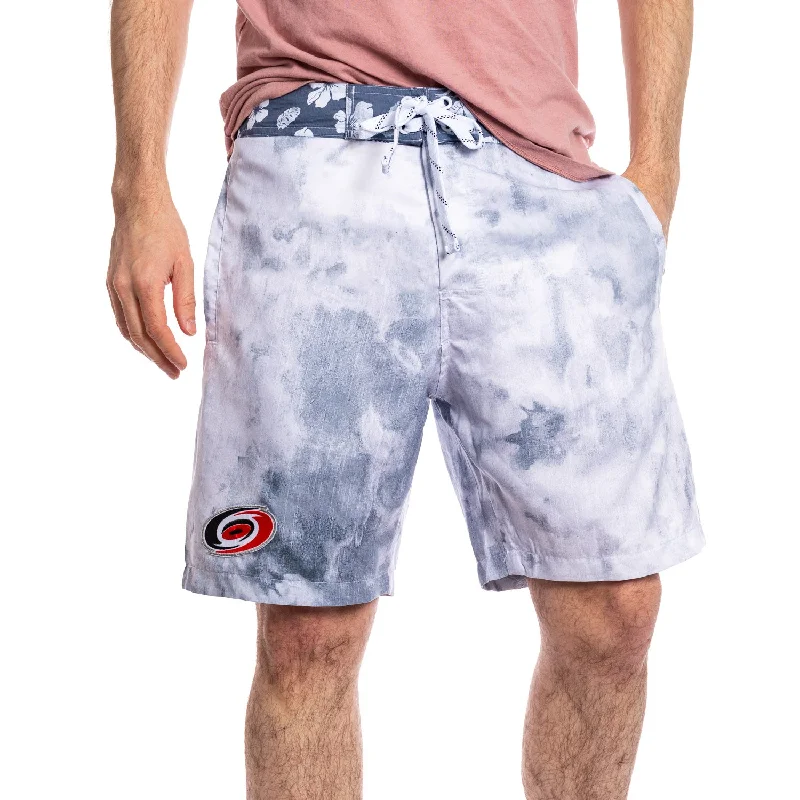 Carolina Hurricanes Grey Watercolour Boardshorts for Men