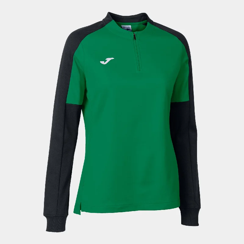 Joma Eco-Championship Ladies Sweatshirt (Green Medium/Black)