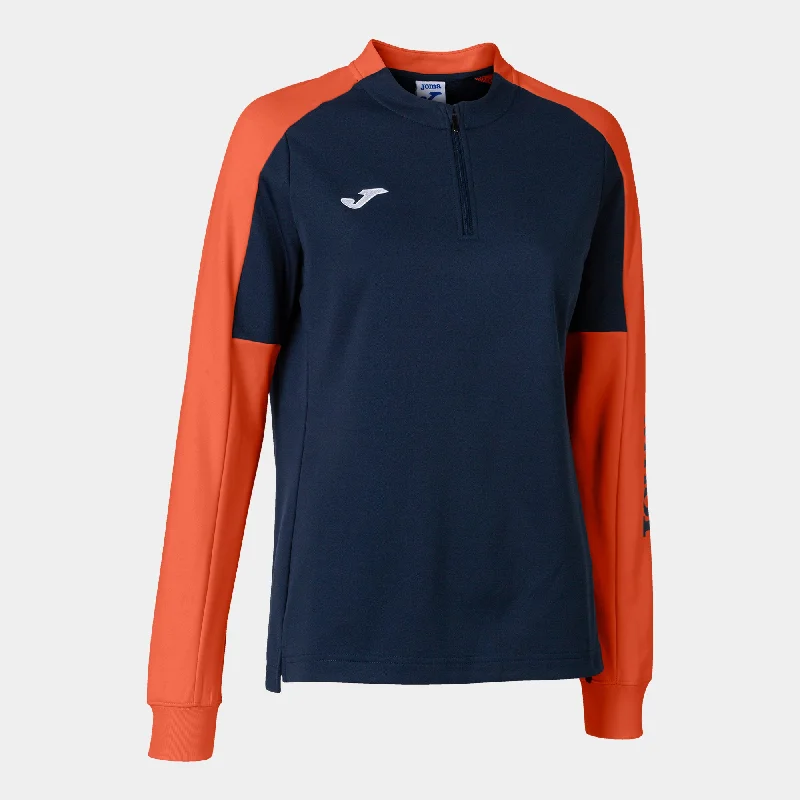 Joma Eco-Championship Ladies Sweatshirt (Dark Navy/Coral)