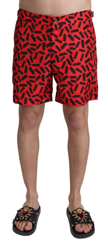 Dolce & Gabbana Chic  Swim Trunks Boxer Men's Shorts