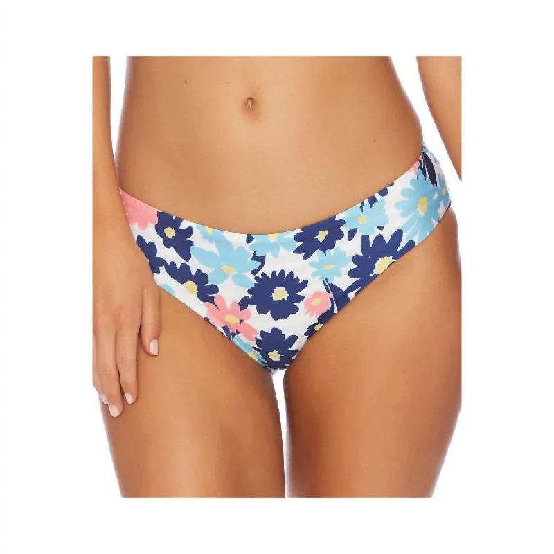 Reversible Retro Bikini Bottom In Room To Bloom Multi