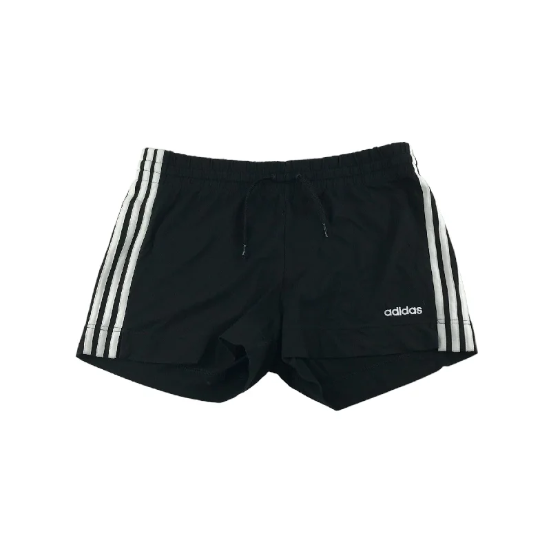 Adidas Shorts Size Women's L Black Light Cotton Blend Jersey Style