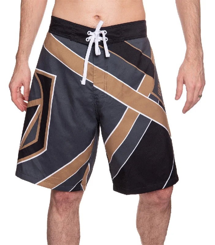 Vegas Golden Knights Diagonal Boardshorts