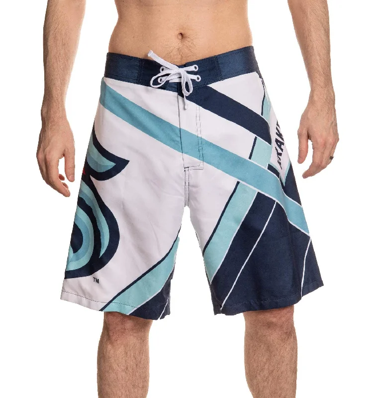 Seattle Kraken Diagonal Boardshorts