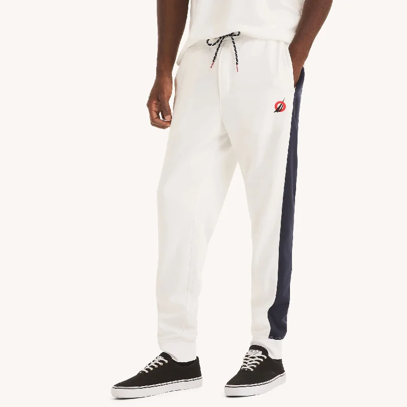 Nautica Mens Colorblock Fleece Jogger