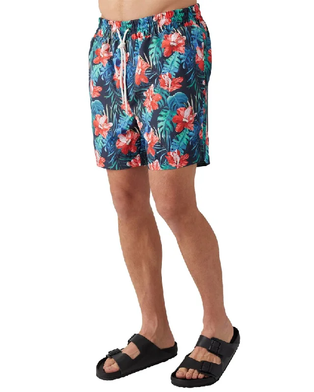 Sol Angeles Hibiscus Floral Swim Short