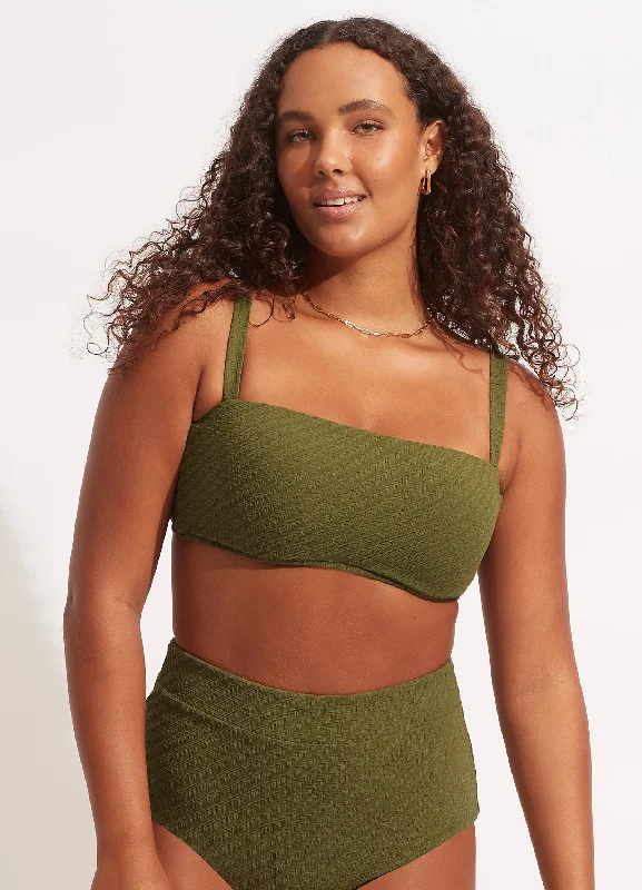 Willow Tank Bra  - Avocado