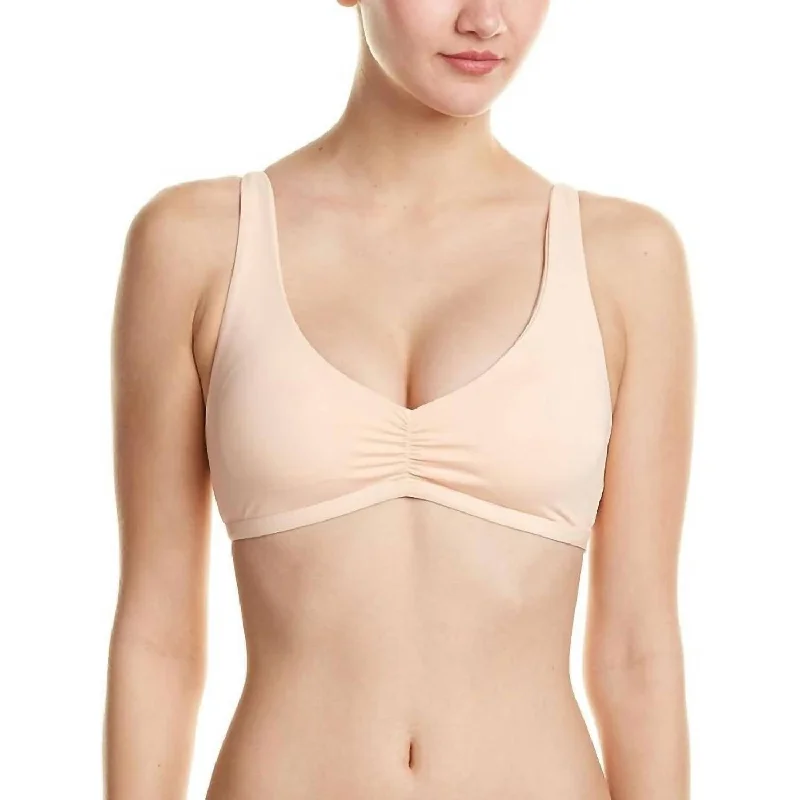 C'est La Vie Bikini Top In Creamsicle