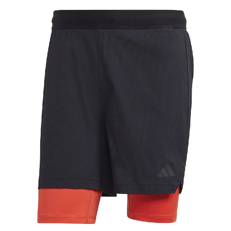 adidas - Men's Power Workout Two-In-One Shorts (HY0778)