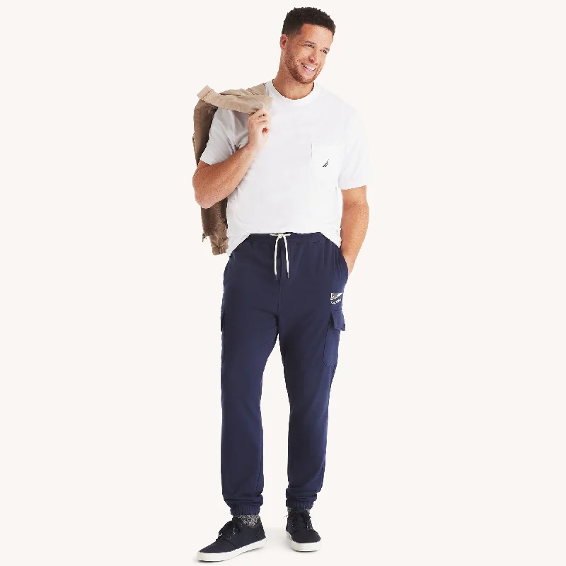 Nautica Mens Big & Tall Cargo Jogger