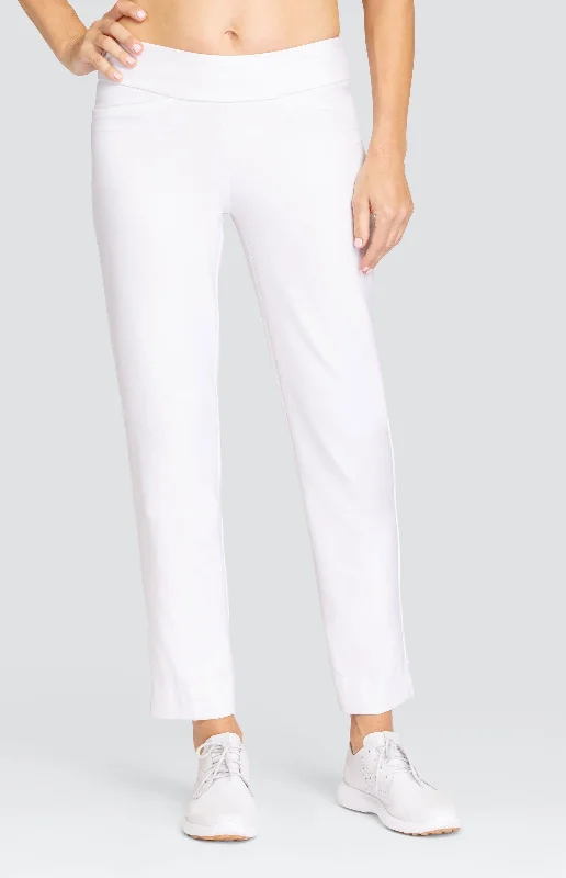 Mulligan 28" Ankle Pant - Chalk White