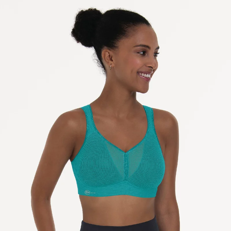 Anita Air Control Sports Bra in Peacock (#5544)