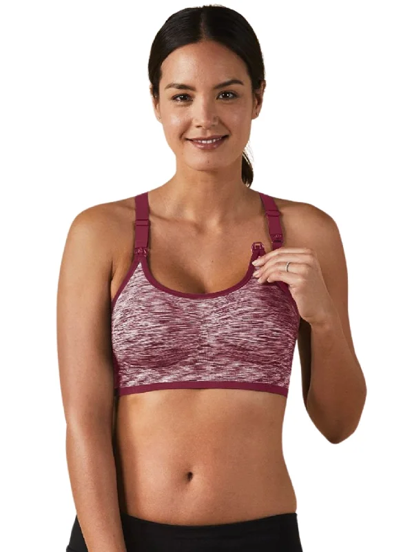 Body Silk Seamless Rhythm Nursing Bra - Rosewater