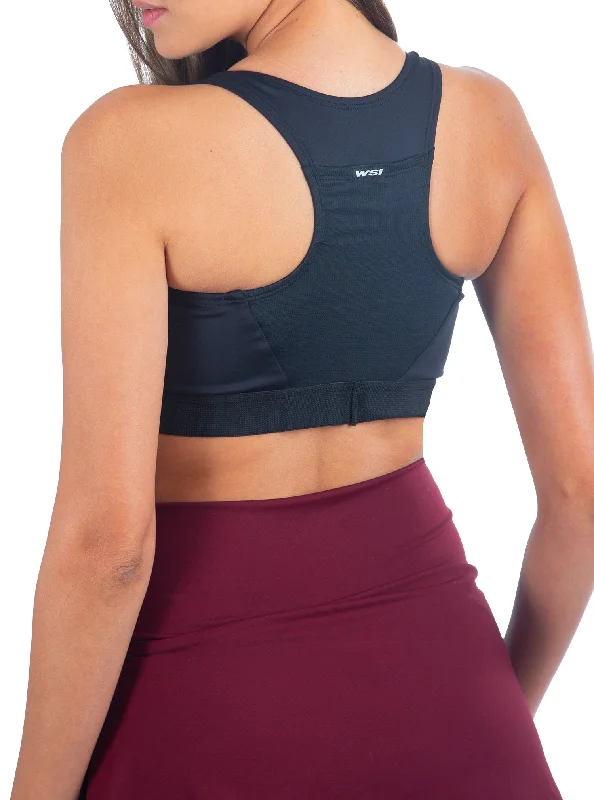 Eco Tech-Flex Pocketed Sports Bra