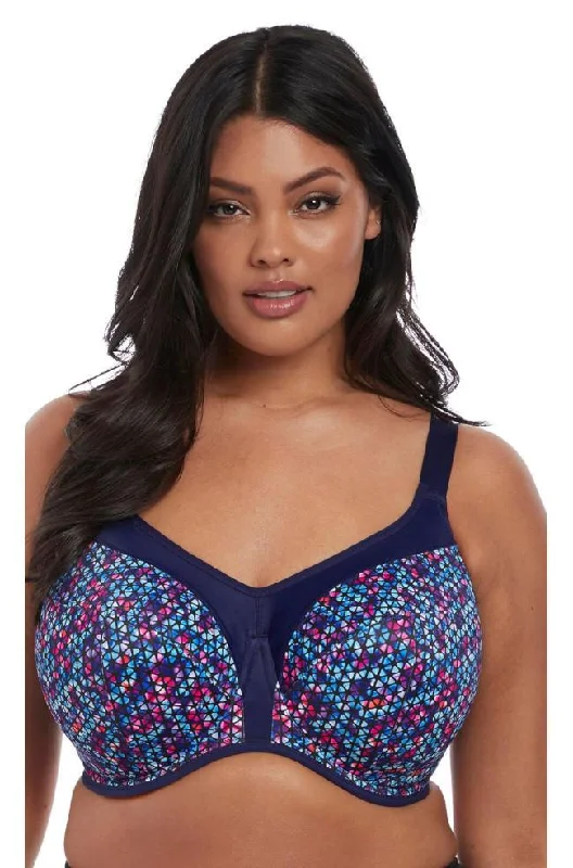 Energise UW Sports Bra (Navy Geo)