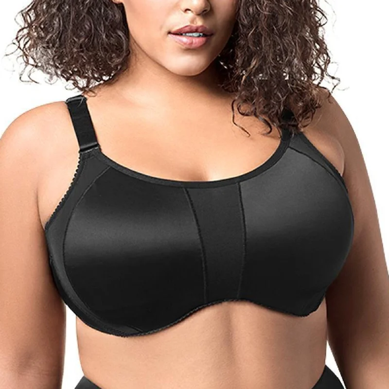 Microfiber Underwire Sports Bra 2511 - Black