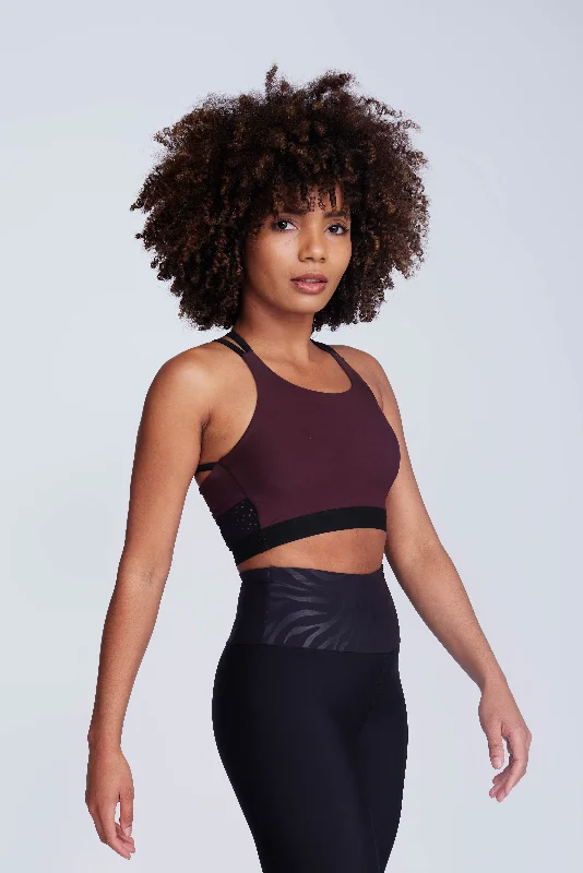 Ignite Sports Bra in Truffle