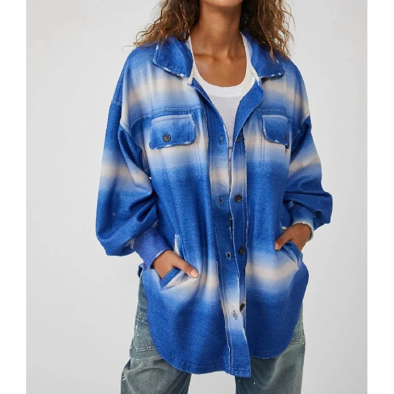 Free People - Ruby Tie Dye Printed Jacket