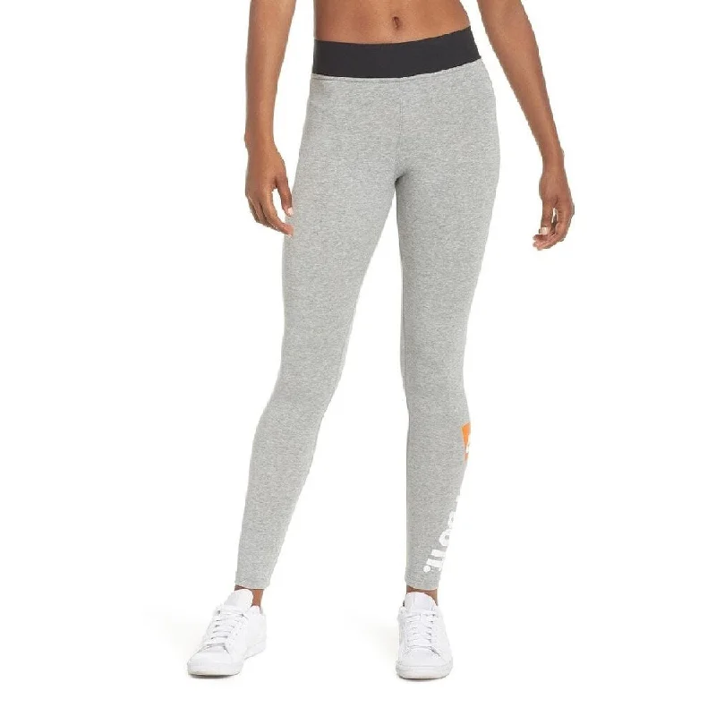 Nike Women's "Just Do It" High-Waist Leggings Grey Size Small - S