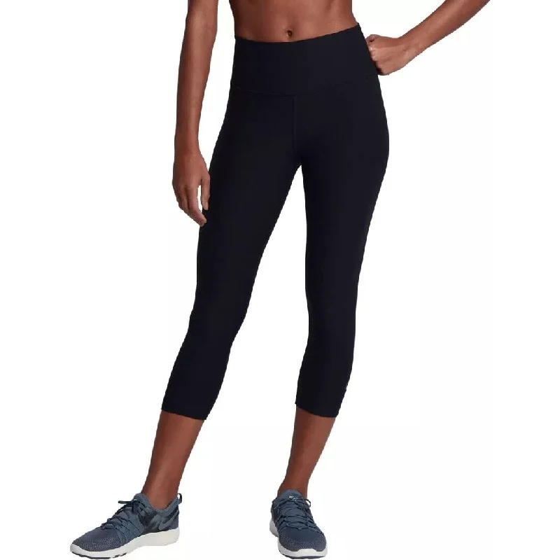 Nike Women's Sculpt Victory Capri Leggings Black Size Extra Large - X-Large